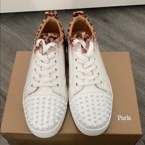 Christian Louboutin Spiked Red Bottoms: